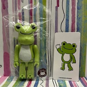 Bearbrick Pickles The Frog Series 46 Be@rbrick 100% With Card